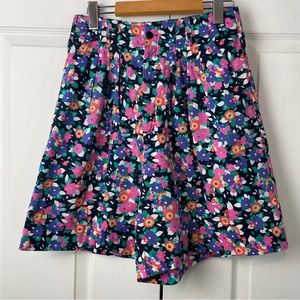 Floral 90s Mom Shorts